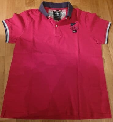 c a jakne 2017: NZA NEW ZEALAND Auckland polo majica crvena sa kragnicom. L velicina — 2