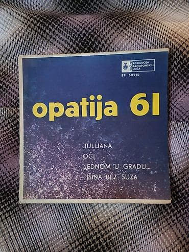 Vinil ploča – „Opatija ’61“ (EP 50910, PGP – Produkcija gramofonskih
