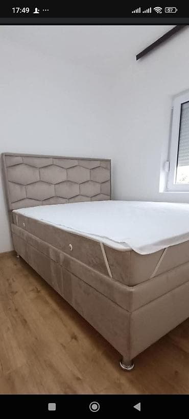 sedišta za stolice: Tapacirani SPRING box francuski krevet sa uzglavljem – model sa — 2