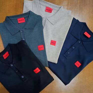 Džemper, Hugo Boss, bоја - Šareno, Pamuk