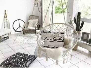 za dvoriste: LJULJASKA-Viseca ljuljaska za baste-Ljuljaska za dvoriste Luksuzna — 1