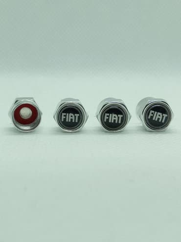 imt 506 ulje u menjacu: Univerzalne metalne ventil kapice sa logom FIAT. Ukrasite Vaš — 2