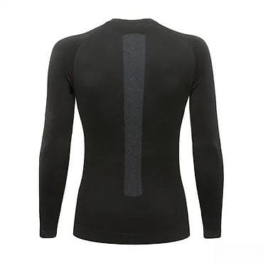 pull i bear jakne: Muška termo majica dugih rukava – crna - Funkcionalna termo baza — 2