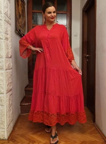 silikonski ulosci za grudi: Obim grudi 128cm
Duzina 135
Viskoza 100%
5100 din — 7