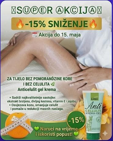odelo za zene: Anticelulit krema-gel Limes FIT - Namena: njega tela za kožu bez — 3