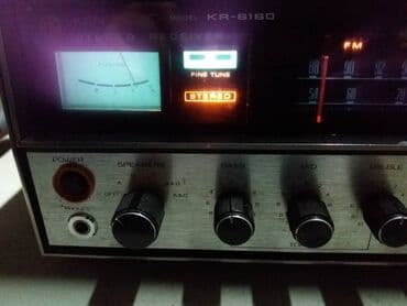 Audio tehnika: Kenwood kr-6160. najjaci risiver u super klasi. 2x65w/8 oma. ulaz — 3