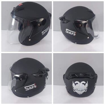 open face kacige: Helmet — 1