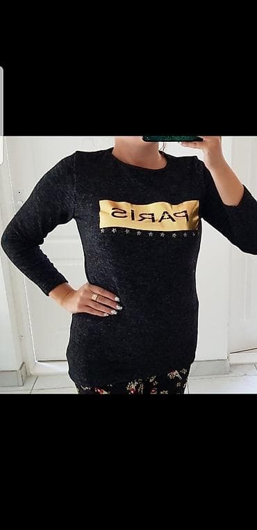 Bluza nova 
Tamno siva boja
M L