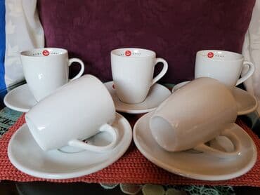 solje za caj: Solje nove,vintaz nemacke pun porcelan. Univerzalne velike — 4