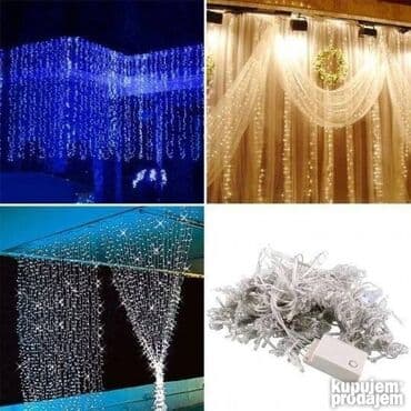 ta pec 2 kw polovna cena: LED Zavese Vise Velicina Novogodisnje LED Zavese za Dekoraciju AKCIJA — 8