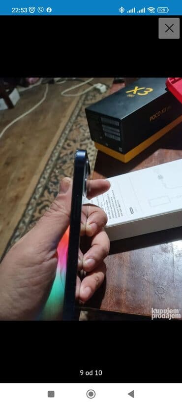 samsung punjač: Apple iPhone iPhone 12, 128 GB, Pacific Blue, Otisak prsta, Bežični punjač, Face ID — 9