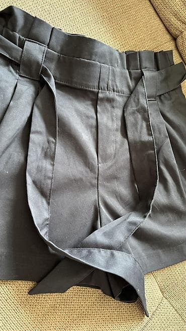 haljina cvetna: ZARA Woman šorts – print crno‑bejž paisley/cvetni - Brend: ZARA WOMAN — 7