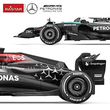 Toy Cars: Automobil na daljinsko upravljanje Mercedes AMG F1 W15 E – Rastar — 4