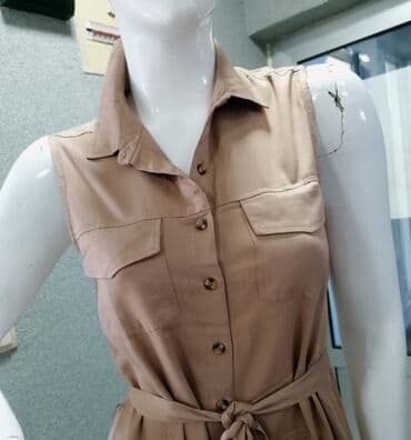 otkup odece: S (EU 36), color - Brown, Other sleeves — 6
