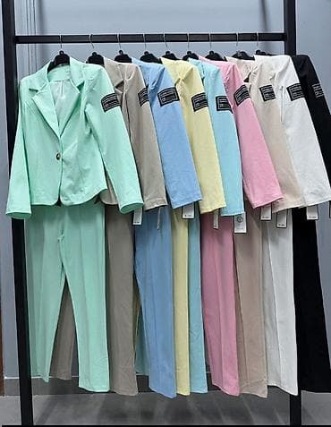 esmara pantalone: Ženski komplet sako + pantalone - Elegantni dvodelni komplet — 2