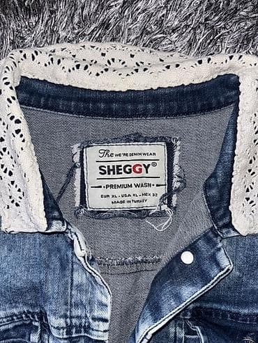 pepco prsluci: Ženska teksas jakna/blejzer – NESSAL Jeans, veličina XL - Svetloplava — 9