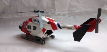 dečiji motor na akumulator: Dickie helikopter 26 cm. sa inercionim motorom,okrece se elisa,ima — 3