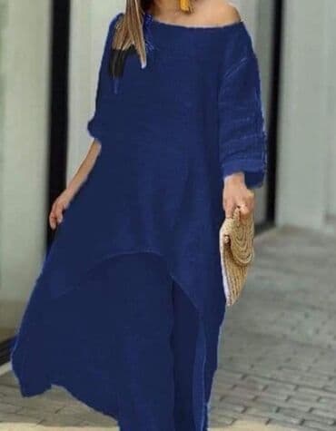 beli komplet sako i pantalone: One size, Jednobojni — 2