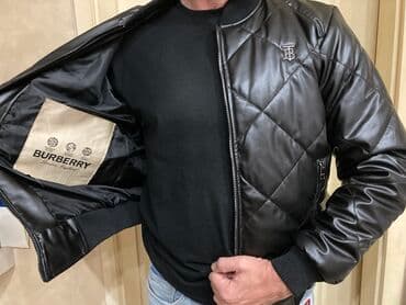 Kožne jakne: Elegantna BURBERRY muška jakna — 2