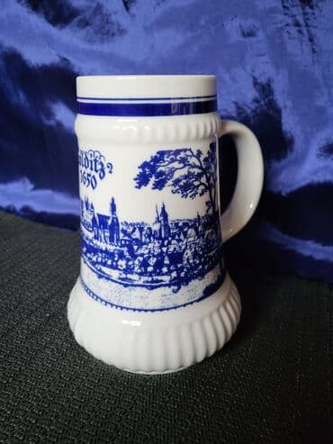 jelen pivo krigla: Krigla nova Istocna Nemacka 80te. Colditz porcelan. Krigla sve na — 1