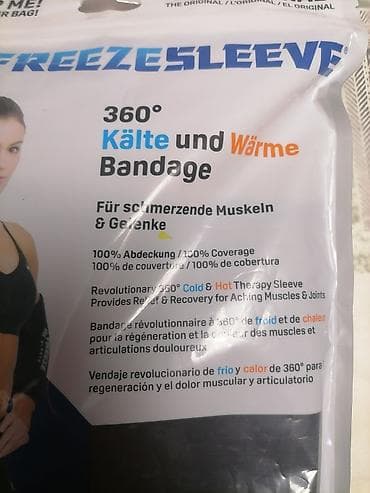 Invalidska kolica: FreezeSleeve 360° hladno-topla bandaža - Terapijska navlaka za hladnu — 2