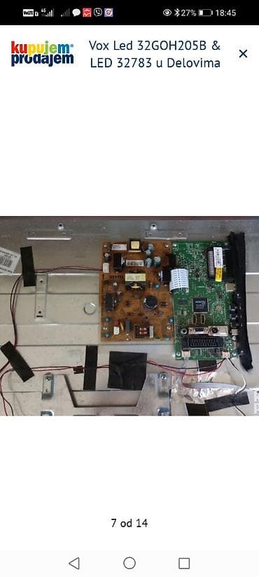 lidl aparat za espreso: Vox LED televizori za delove – modeli LED 32GOH205B i LED 32783 — 8