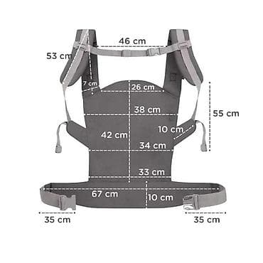 nike dri fit rukavice: **Kinderkraft NINO nosiljka za bebu Confetti Grey** **Šifra — 3
