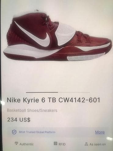 kyrie patike: Nike Kyrie 6 basketball sneakers. Original iz Amerike. Br 36(23cm — 2