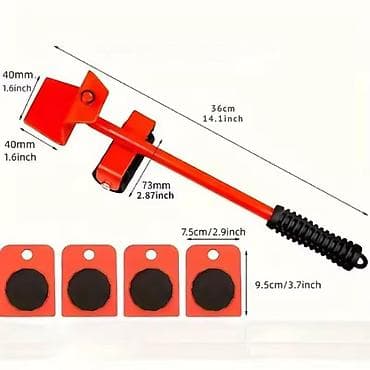 avan i tucak: Komplet za premestanje tereta 1 kom. polugu sa gumiranom ručkom i — 2