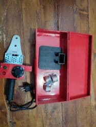 Welding Machines: Cena 4.000 din Pegla za pvc cevi STRAUS 850W u koferu Proizvođač — 4