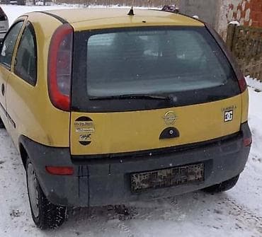 zuti zec: OPEL CORSA C 1.0 - KOMPLETAN AUTO U DELOVIMA | Z10XE OZNAKA MOTORA — 3