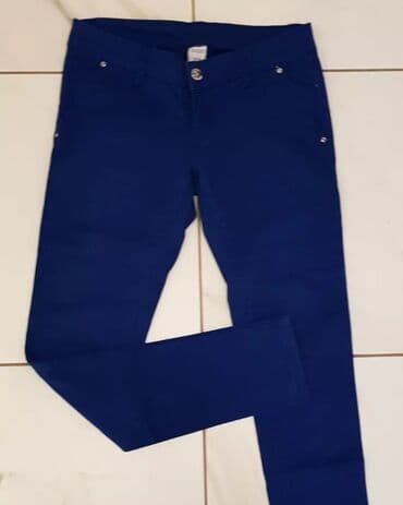 lepršave pantalone: M (EU 38), Regular rise, Other type — 2