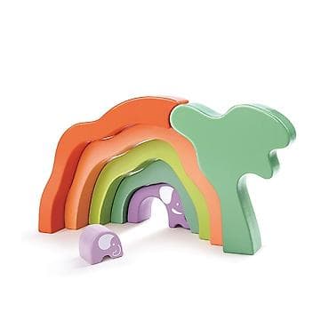 Hape drvene kocke – afrički slonovi, šifra proizvoda: 2200 Set