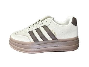 Adidas Samba platform patike – bež/krema sa braon detaljima - Model na lalafo.rs Adidas Samba platform patike – bež/krema sa braon detaljima - Model