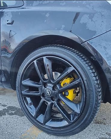 Alu felne 17" za Opel (originalni Opel centri), crne visokog sjaja sa