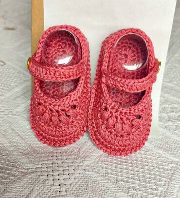 haljine za devojcice od 8 godina: Slipper booties, Size - 17 — 1