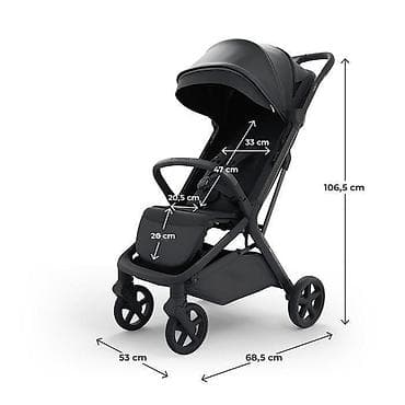 Kolica za bebe: Kinderkraft kolica NUBI 3 MIDNIGHT BLACK (SKU: KSNUBI03BLK) Opis: - — 4
