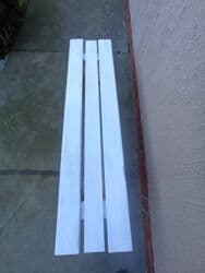 polovan nameštaj polovni trpezarijski stolovi iz uvoza: Sto i klupe za slave,veselja i slično,sto drveni-rasklopiv, debljina — 10