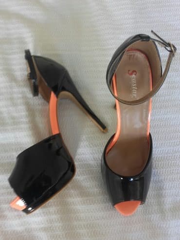 oksfordice sa platformom: Sandals, Seastar, 40 — 4
