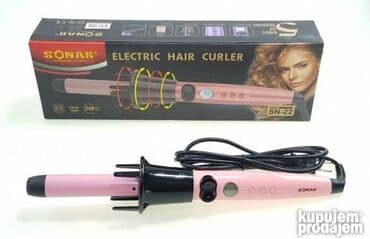Curling Irons: Rotirajuci Figaro za lokne. Rotirajući figaro za pravljenje lokni i — 1