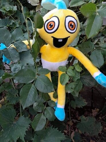 pauk igracka: Huggy Wuggy plisane igracke Tata 50cm visina 1400din Deda pauk 23cm — 6