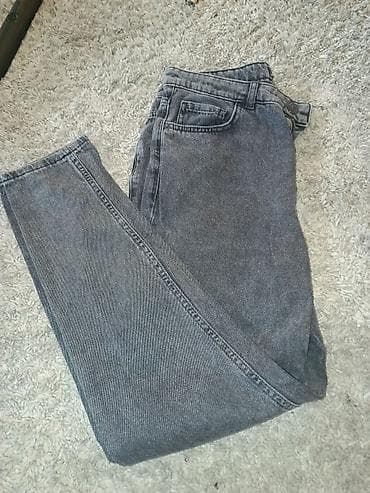 jeans novi pazar: Mom fit teksas pantalone (farmerke), klasičan kroj sa ravnom — 3