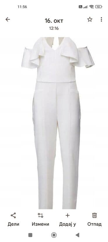 lacoste naocare za sunce: Guess, M, Jednobojni, bоја - Bela — 3