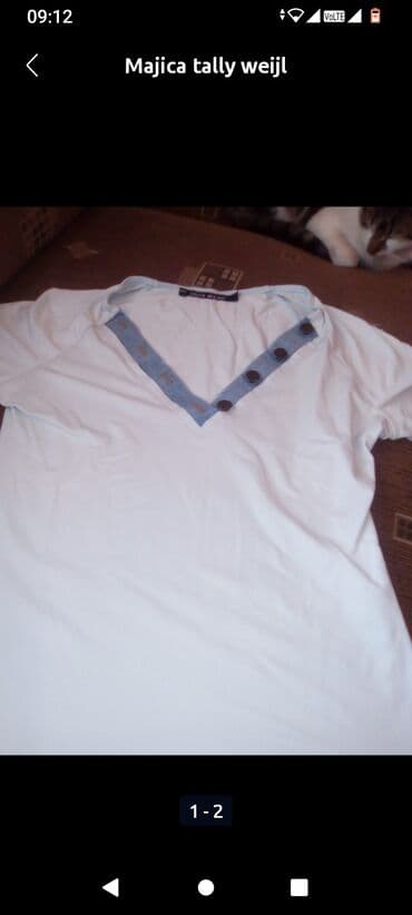 heklane suknje za devojcice: V-neck, Short sleeve, 164-170 — 1