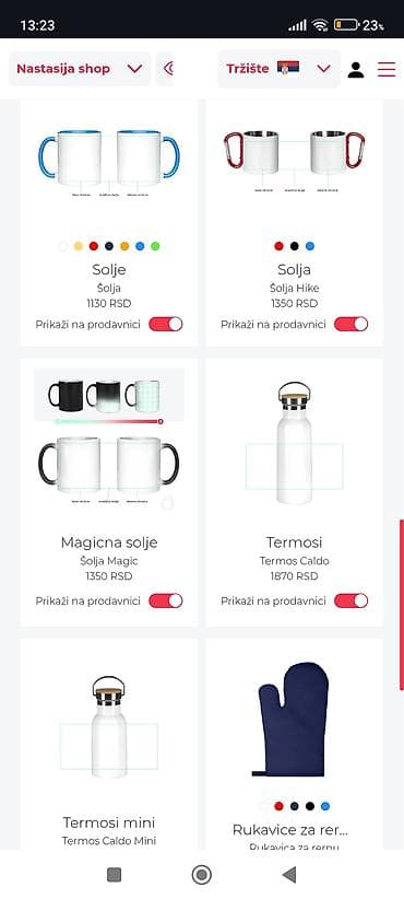 feedback trenerke muske: Kolekcija osnovnih tekstilnih proizvoda za personalizaciju i — 10