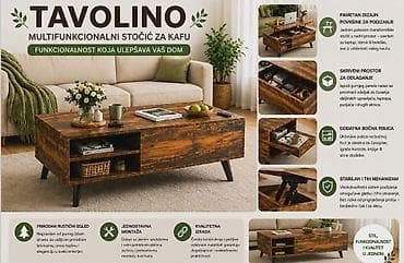 Stolovi: Unesite funkcionalnost i moderan stil u svoju dnevnu sobu uz ovaj — 3
