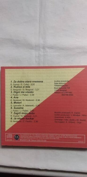 rubi serija sa prevodom na srpski: Cd domaca zabavna muzika,cena za kom. II — 11