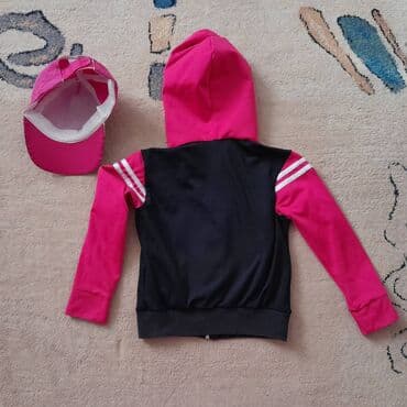 beli duks sa kapuljacom: Adidas, Windbreaker jacket, 116-122 — 5