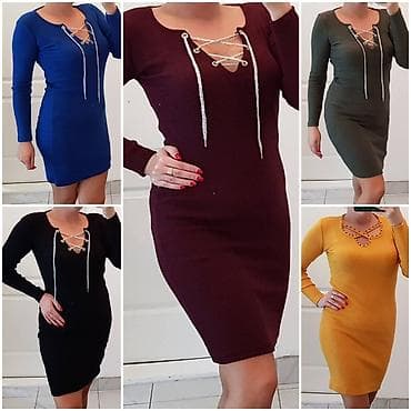 Haljinenovo, moderno, fina trikotaza m l xl imaju elastina