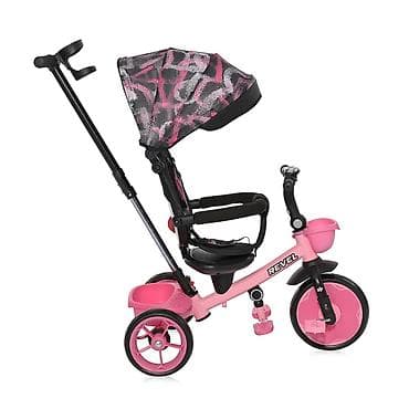 rančevi za mame: LORELLI TRICIKL REVEL – Pink Grunge Tricikl za decu uzrasta 12–60 — 10